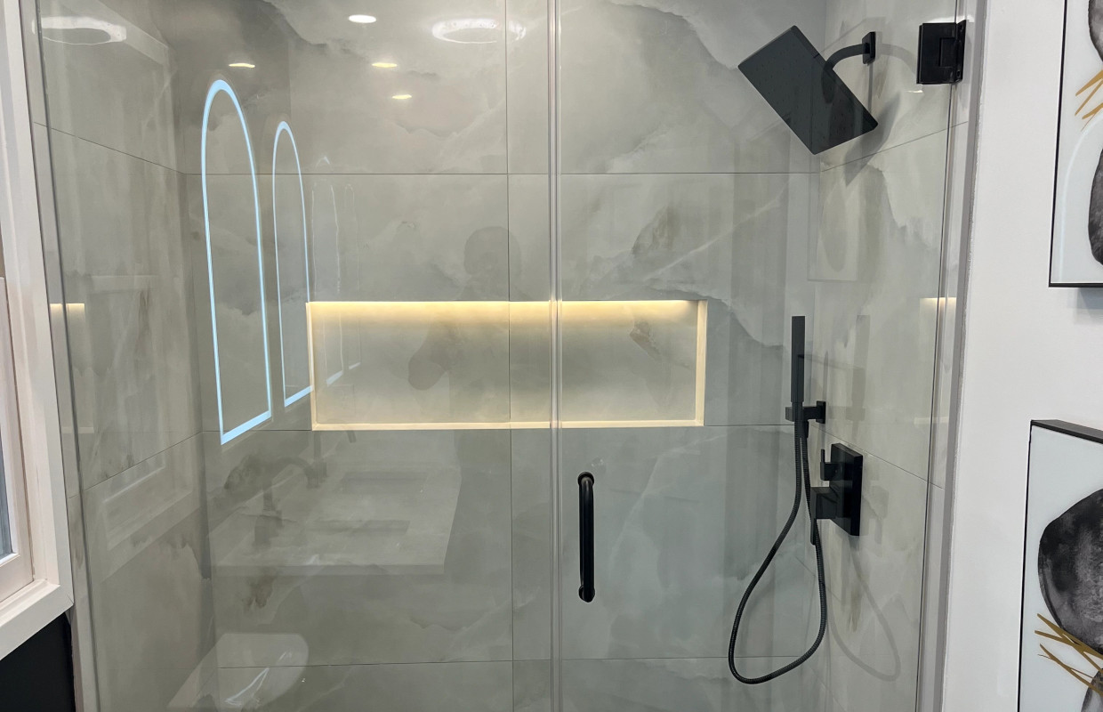 luxury bathroom remodel