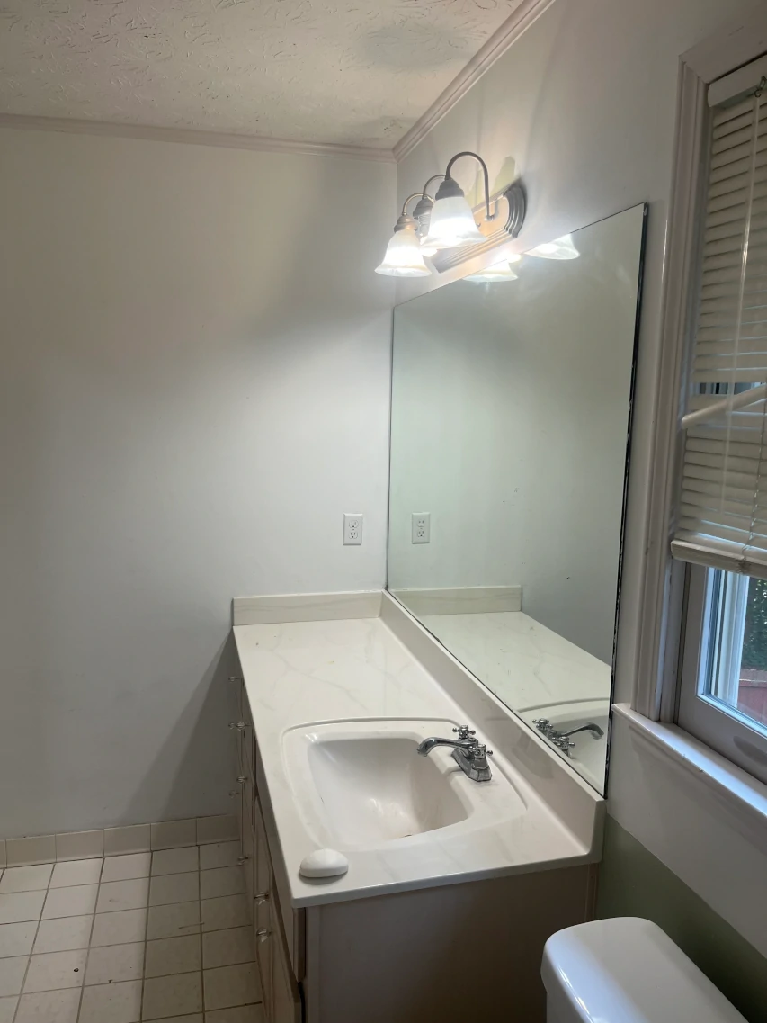 bathroom before luxury renovation